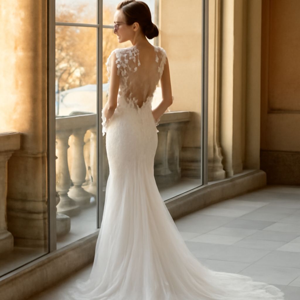 Elegant 1920s wedding dress and 1920 wedding dress styles
