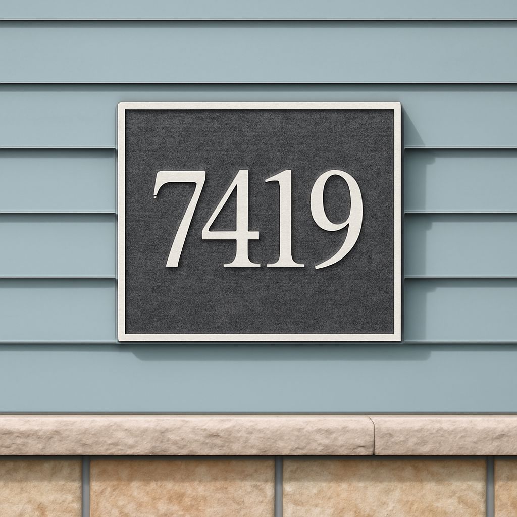 Address Plaques: Elevate Your Home’s Curb Appeal