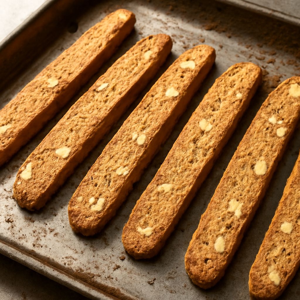 Delicious almond biscotti recipe showcasing how to make almond biscotti