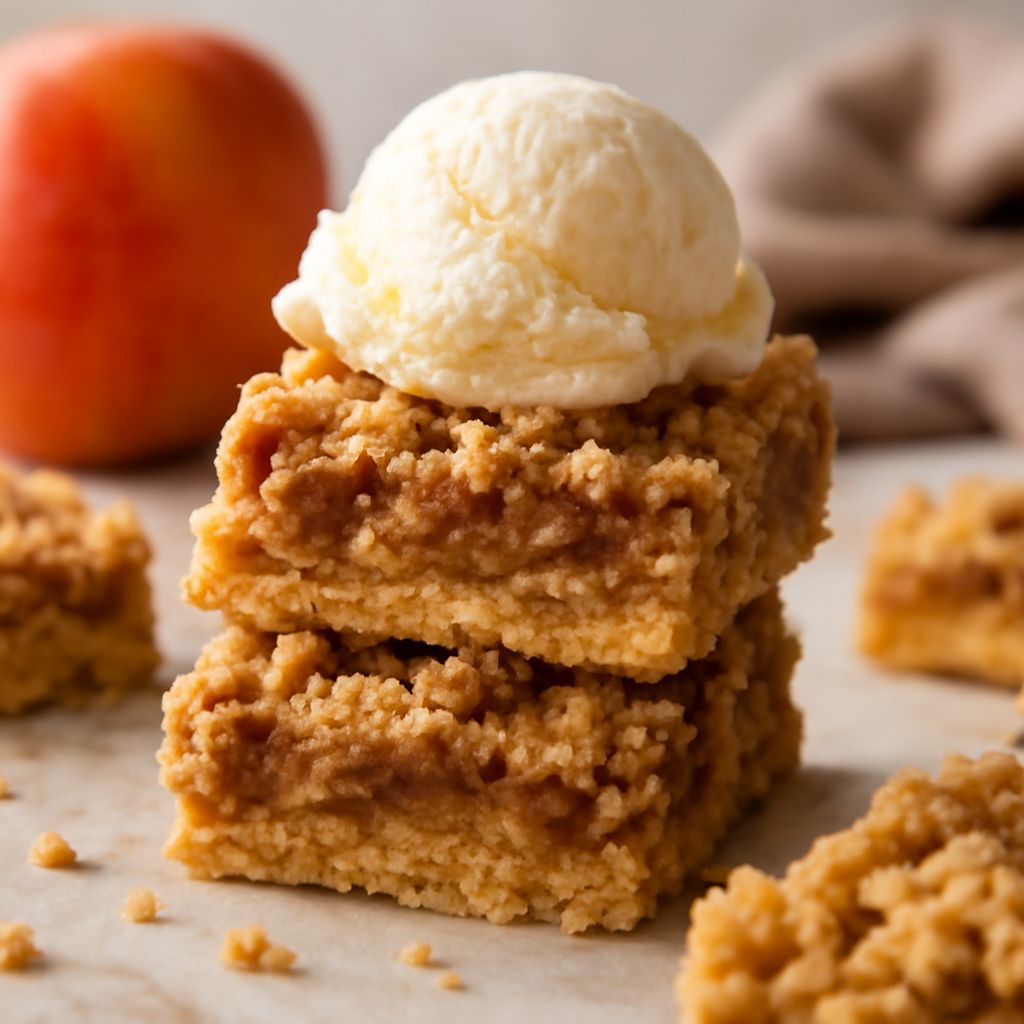 Delicious apple pie bars and apple bars recipe