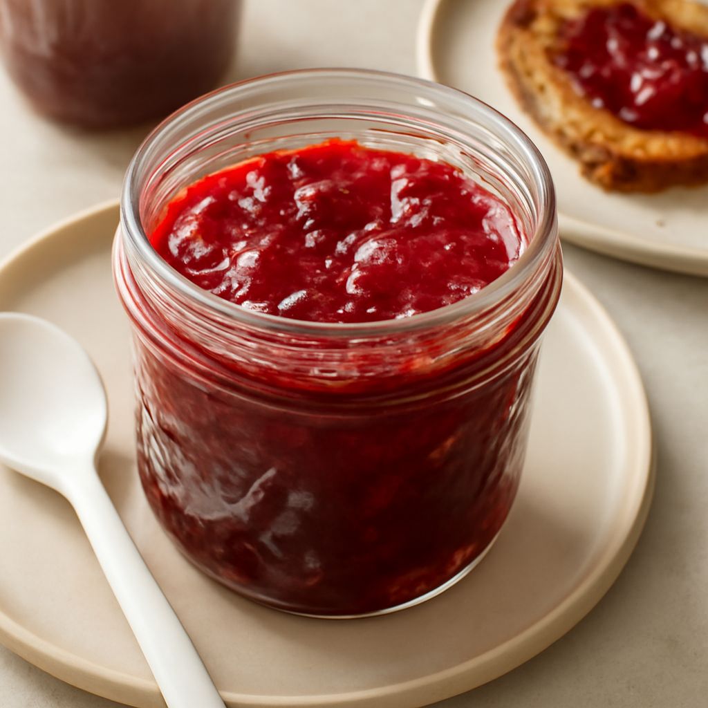 Delicious cherry jam recipe for sweet and sour cherry jam