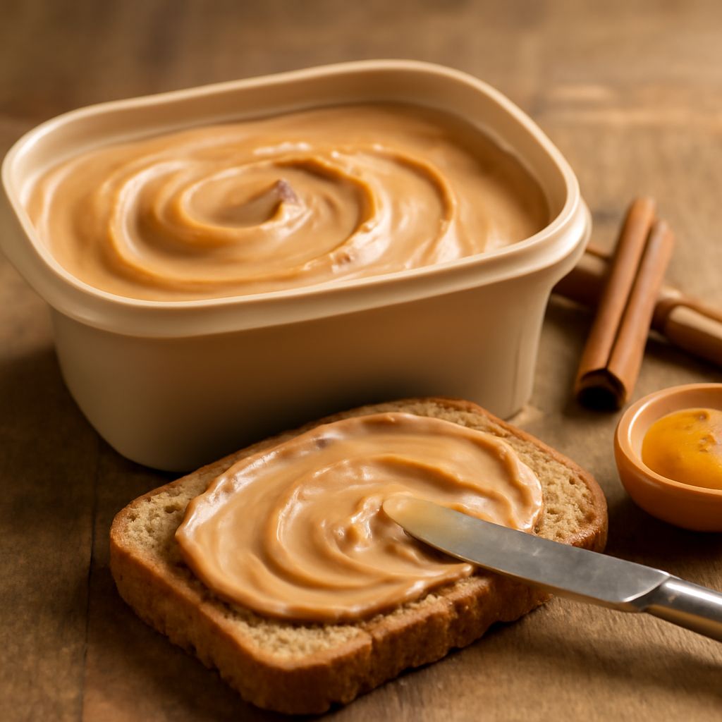 Delicious cinnamon butter and cinnamon sugar butter