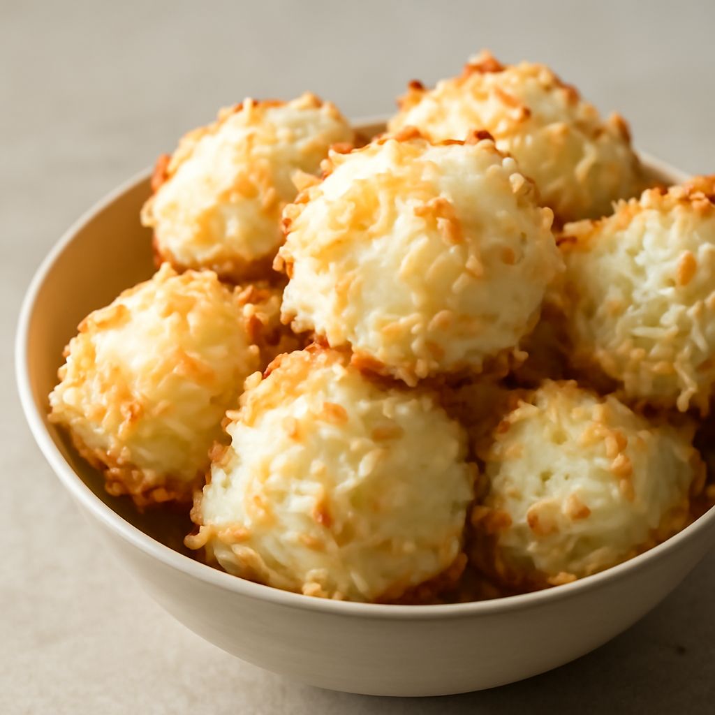 Delicious easy coconut macaroons and coconut macaroon recipe