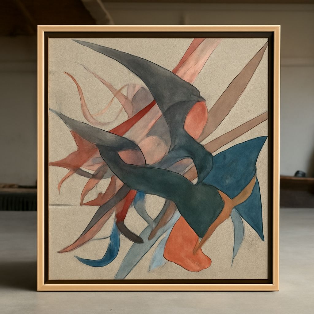 Floating frame for canvas and floater frames for canvas