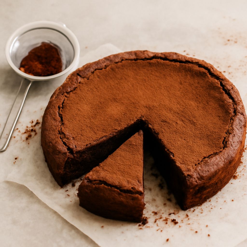 Delicious flourless chocolate torte and gluten free chocolate torte