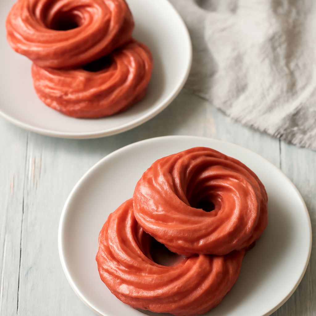 French Cruller Donut and Cruller Pastry Delight