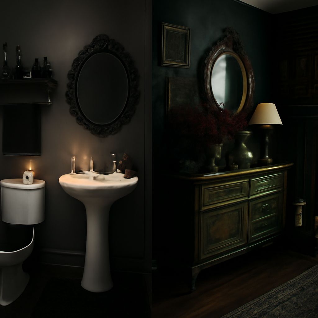Gothic room decor and gothic house decor ideas