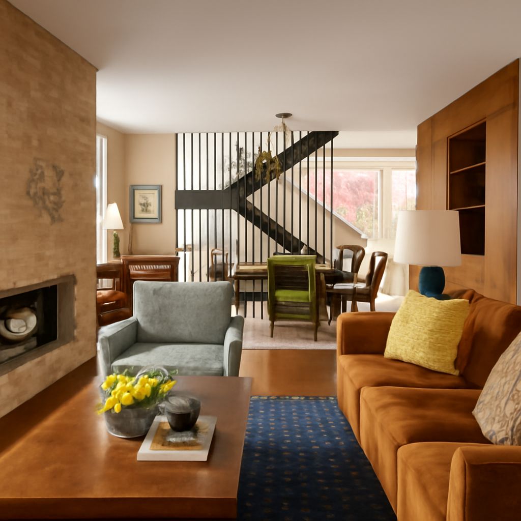 Mid century modern interior design and decor ideas