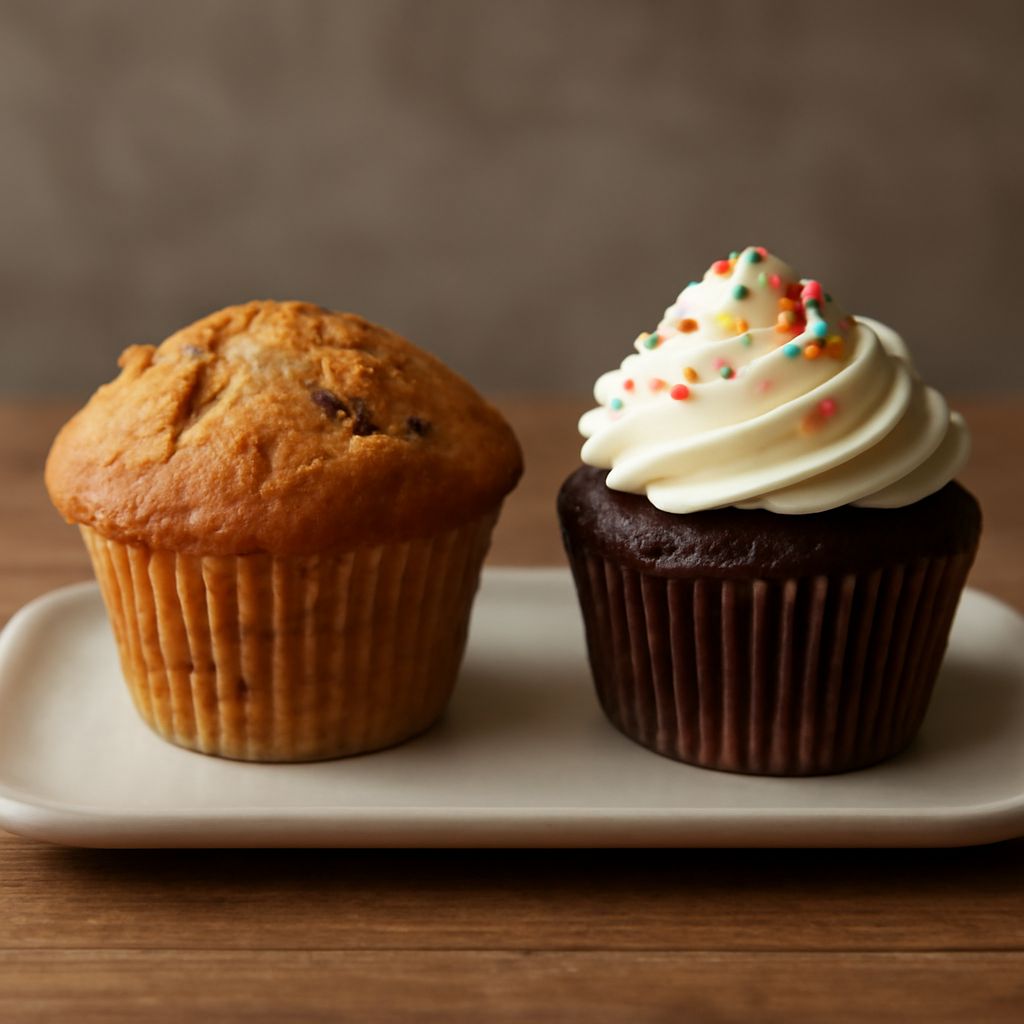 Muffin vs Cupcake: Discover the difference between muffin and cupcake