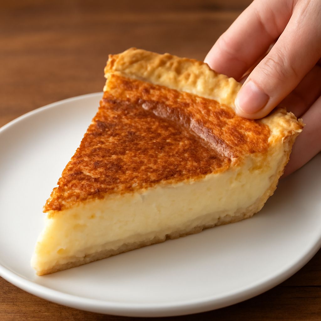 Delicious sugar cream pie recipe featuring hoosier sugar cream pie