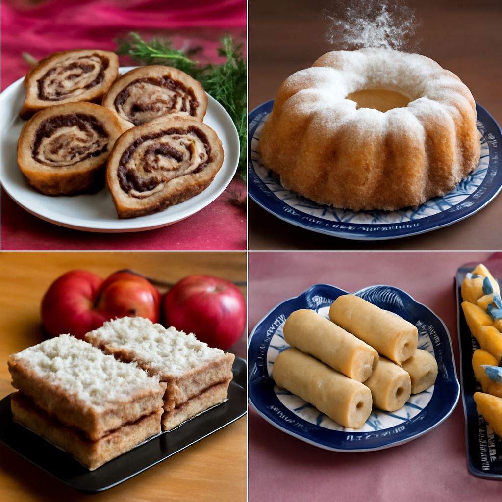 A selection of traditional Polish desserts showcasing delightful Polish dessert recipes.