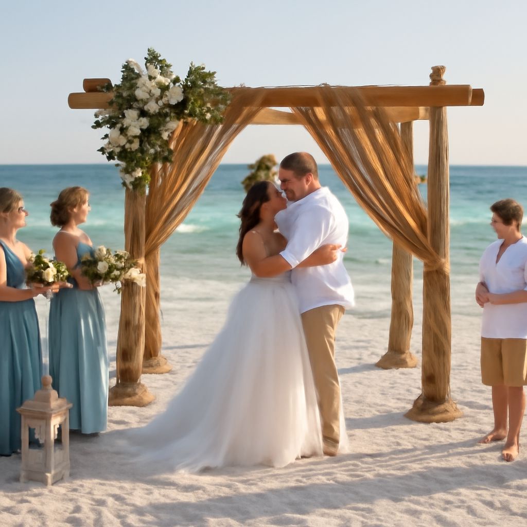 Vow renewal ceremony and renewing vows