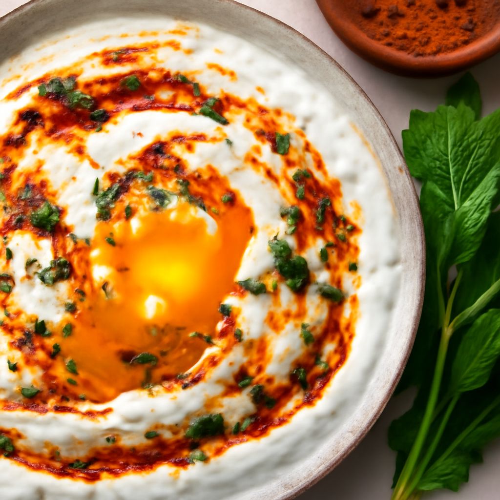 Delicious dolmades and pancit recipe with Turkish eggs