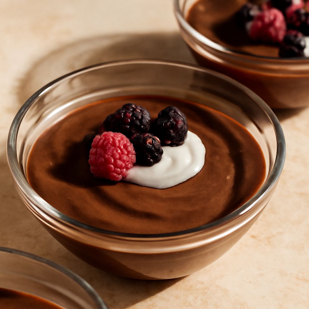 Homemade vanilla pudding made without cornstarch, using plant milk and an arrowroot thickener.